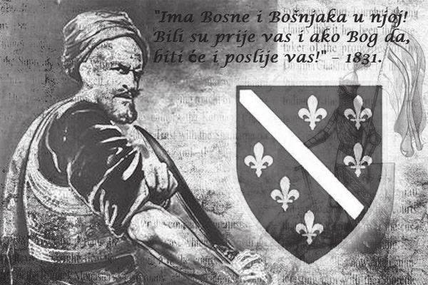 KORAK broj 35 Husein-kapetan Gradaščević Kada je nakon izvojevanih pobjeda nad carskom vojskom bio zvanično proglašen vođom Bosne, dao je izraditi pečat od zlata čiji je sav tekst bio pobožnog