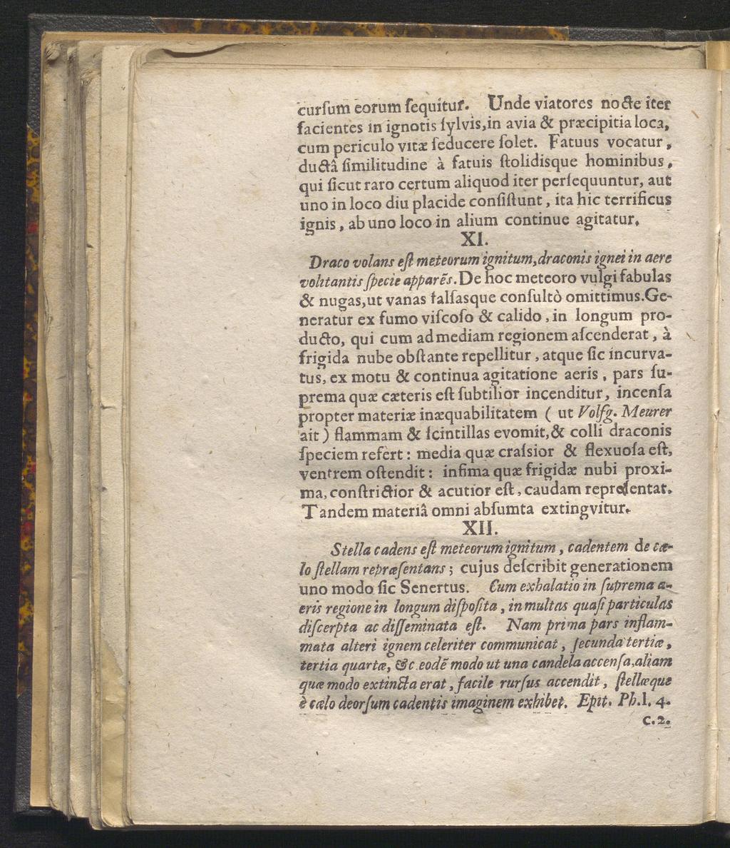 "curfum eorum fequituf. TJnde viatores no Leiter facientes in ignotis fyivis,in avia Sc praxipitia loca, cum periculo vits ieoucere fölet.