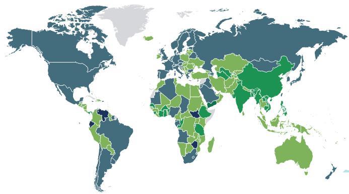 IMF - Forventet økonomisk vekst i 2018 EM: