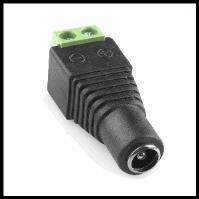 009 CCTV razno DC konektor zenski Ženski DC adapter na 2-kontaktnu klemu, koristi se za vezivanje napajanja.