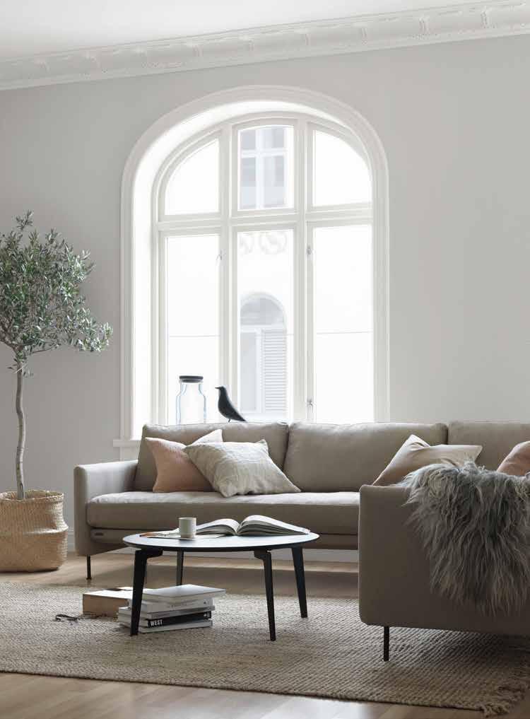 7 NORDIC WARMTH Nordic Warmth skal fortelle deg som kunde hvordan opplev elsen av ditt nye møbel fra Brunstad vil være.