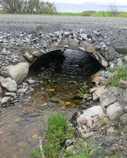 Naturtypisk rampe i Djupa, Hardangervidda SVV med fullt passerbare