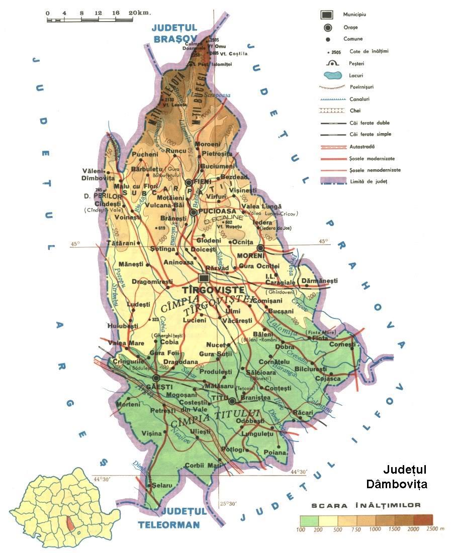 1.3 Profilul funcțional al teritoriului si spatii verzi 1.3.1 Profilul functional Municipiul Târgoviște este situat în regiunea istorică a Munteniei din sudul României, pe valea râului Ialomița.