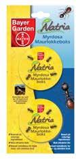 Natria mot maur UTE Klart til bruk av pulverbaserte insekticider mot maur.
