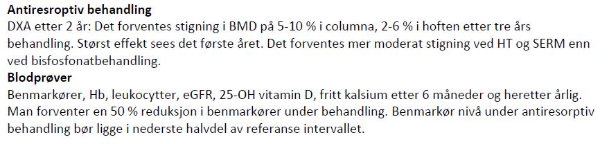 Kontroll av behandling