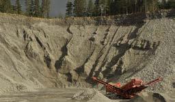 Mange kommuner, herunder alle i Vestfold fylke unntatt Hof, har ikke utnyttbare sand og grusforekomster av betydning.