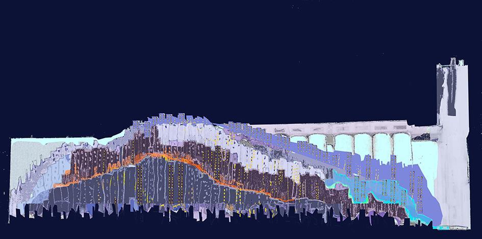 region, Russland 300 m x 75 m