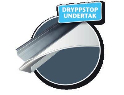 PLASTMO DRYPPSTOP Et enkelt system for å hindre vann som renner igjennom terrasser og balkonger bygd i tre. Systemet DryppStop består av lette PVC plater og aluminiumsprofiler.