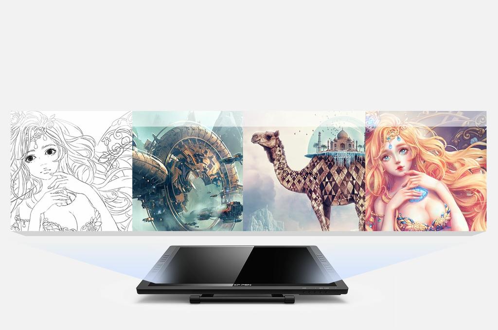 Expand your mind, create your world! Draw, sketch, paint, and design directly on on your monitor's surface! Expand your creativity and work naturally and intuitively.