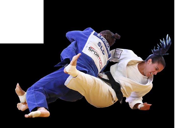 DAVID ŠTARKEL na stopničkah v Dubrovniku Dubrovnik, 1. 2. april 2017 Tekme evropskega pokala se je udeležilo 265 judoistk in judoistov iz šestindvajsetih držav.