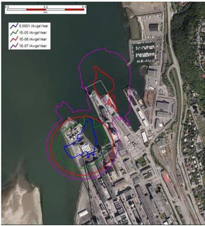 7. Risikoanalyser Kvantitativ risikoanalyse I denne studien har det blitt utført en risikoanalyse av Gasnors LNG-terminal i Mosjøen.