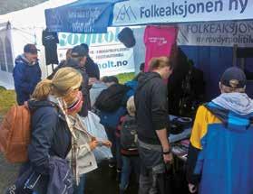 Nye medlemmer strømmer til Tusen nyinnmeldte i Folkeaksjonen etter sommerferien.