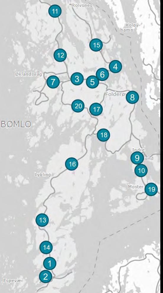 Vedlegg 1 - Prosjektark Prosjektark - bompengepakkar 3 - PROSJEKT: BØMLOPAKKEN, BØMLO Tiltakshavar: Statens vegvesen Føremål: Gje betre framkomst og eit meir trafikksikkert vegnett i Bømlo.