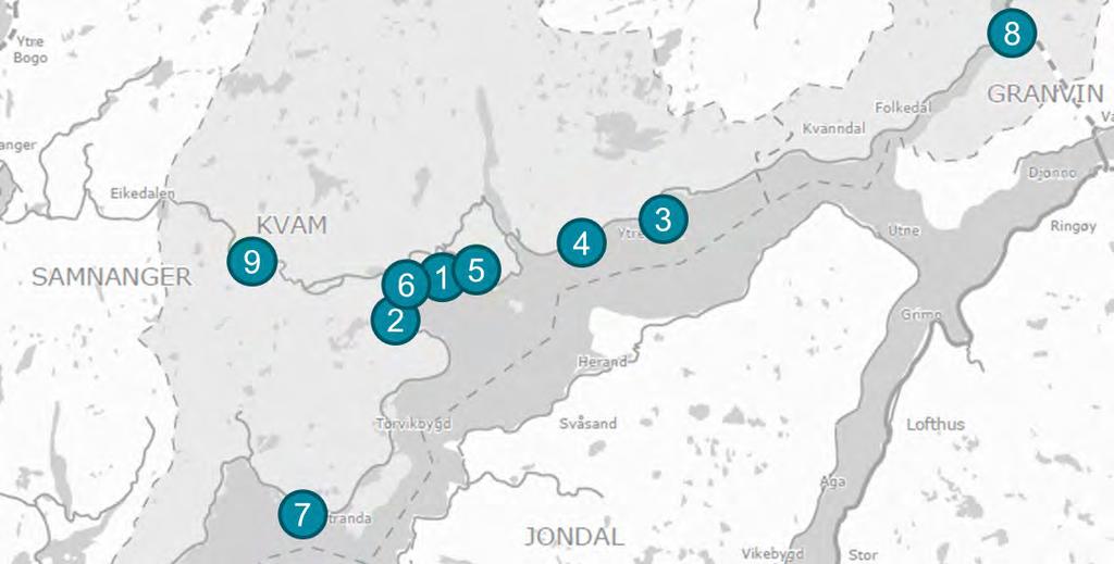 Vedlegg 1 - Prosjektark Prosjektark - bompengepakkar 4 - PROSJEKT: KVAMMAPAKKEN, KVAM Tiltakshavar: Statens vegvesen Føremål: Gje betre framkomst, trafikksikkert og skredsikkert vegnett i Kvam