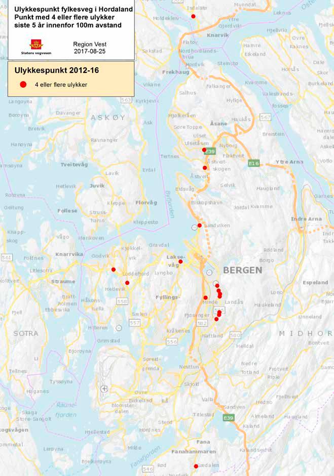 Vedlegg 3 - Oversikt over ulykkesstatistikken