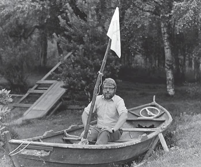 KJELL BRENNE I kontrast med gråskodda som har kleia fjellsidene våre i sommar, kjem denne optimistiske visjonen frå August Vonheim, Vanylven sin Venstre-veteran.