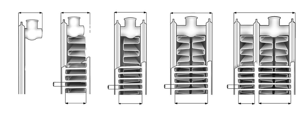 PANEELRADIAATORID PURMO VENTIL COMPACT 15 PURMO Ventil Compact Tehnilised andmed Eurostandard EN 442-1 Vesipinnad Külmvaltsitud lehtteras, EN 10130 Pinnatöötlus Viieetapiline töötlus: Aluseline pesu