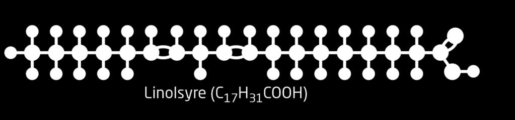 mellom C-atomene.