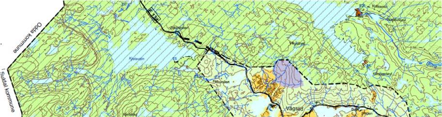 3.3. Kommuneplanar I gjeldande arealdel til kommuneplanen for Vinje kommune (2011 2023) er E134 vist