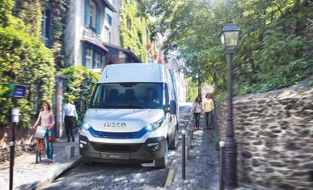 DAILY ELECTRIC DET FØRSTE UTSLIPPSFRIE LETTE NYTTEKJØRETØYET EN BRO MOT EN TOTALT NY BRUKEROPPLEVELSE TomTom Bridge for IVECO Daily Electric er det