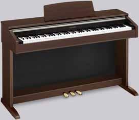 Svart høyglansfinish Privia PX-830 13.995:- Privia PX-830 fokuserer på pianospill. Det begynner med den raffinerte elfenbensfølelsen i det vakre klaviaturet.