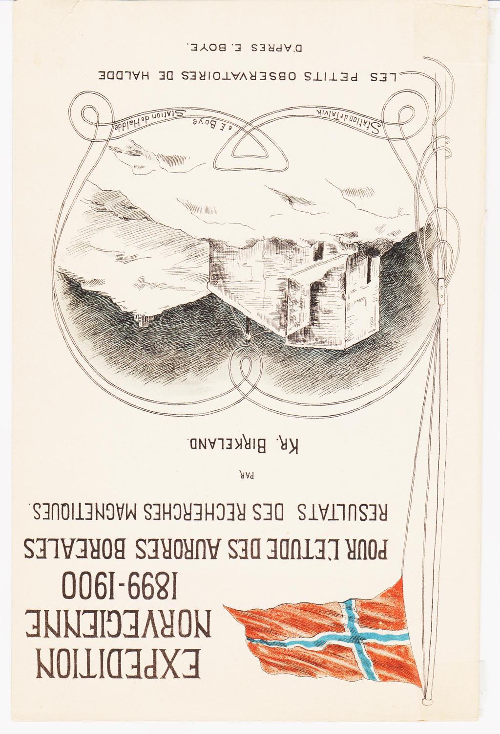 Magnetiske mælingar og elektriske straumar i atmosfæren Om du spør ein nordmann om kva professor Kristian Birkeland (1867-1917) er kjent for, svarar truleg dei fleste: Han var ein av dei to