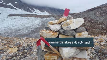 GJØMMERDALSBREEN / DUREJOHJIEHKKI 870 moh Regionens mest tilgjengelige bre?