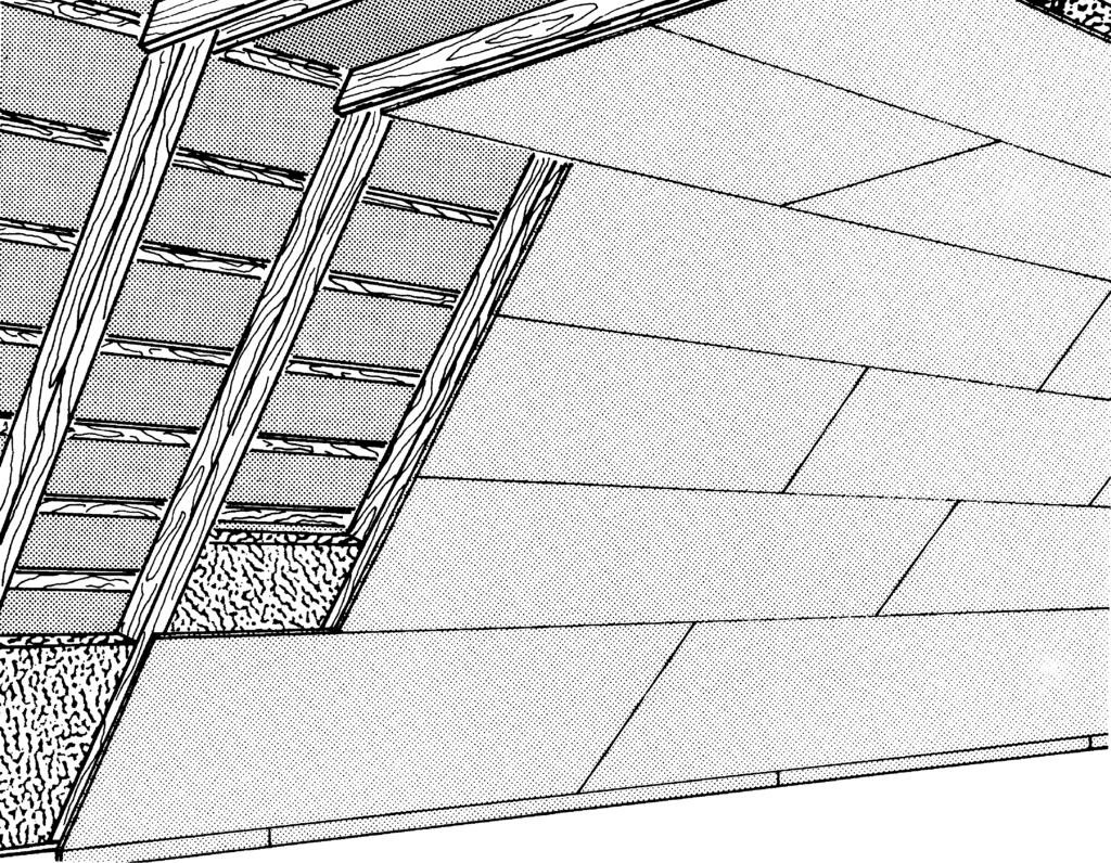 Projektiranje in gradnja s sistemi Rigips. Podstreøne obloge Rigips. Gradnja podstreøja 4.70.21 4.70.52 Streøina/strop na goltnikih Poæarna obremenitev s spodnje strani F 30 4.70.21 Streøina brez lesenega opaæa na zgornji strani.