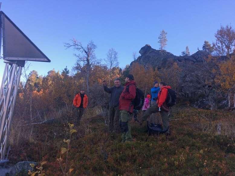 instrumenttypene, deretter lokalisering og bevegelser som er målt i den korte perioden instrumenteringen har vært på plass. 5.