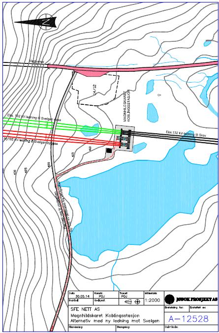 Magnhildskaret koblingsstasjon for Guleslettene