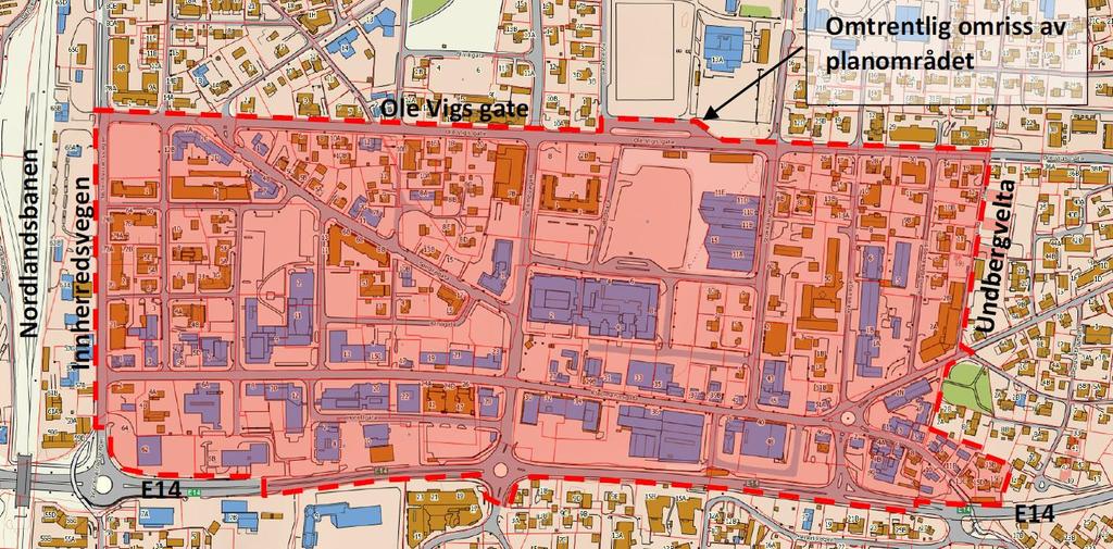 9 2 Bakgrunn COWI AS har, sammen med Madsø Sveen Arkitekter, utarbeidet forslag til ny sentrumsplan for Stjørdal på vegne av Stjørdal kommune.