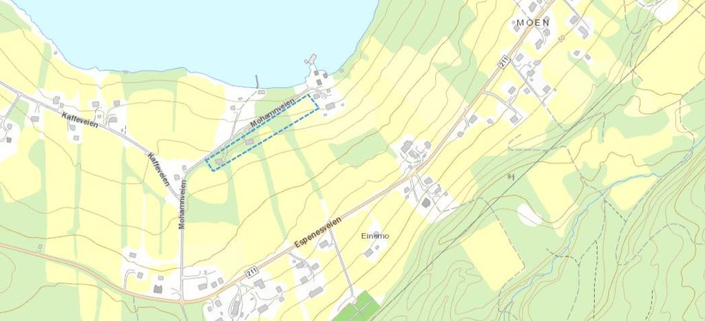 Spredt boligbygging i LNFR Mohamn Innspill nr: 15 SB4 Mohamn Eiendom Gnr. 46 bnr.