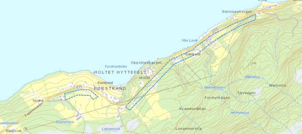 Spredt boligbygging i LNFR Furstrand Innspill nr: 15 SB6 Furstrand Eiendom GBnr 43 bnr.