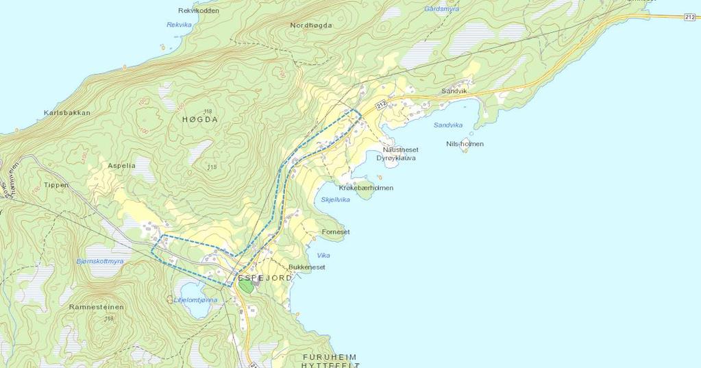 Spredt boligbygging i LNFR Espejord Innspill nr: 15 LSB8 Espejord Eiendom Gnr. 35 bnr 3, 33, 5, 8, 13, 6 og 7, Gnr. 36 bnr.