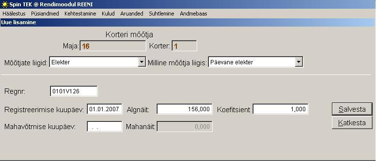 NB! Võla/viivise parandamine on erakordne tegevus ja seda tohib teha ka vahetult enne arvete väljasaatmist.