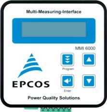 9 Mjerni uređaj MMI6000 u kombinaciji sa BR6000 Mjerni uređaj MMI6000 može se koristiti kao dodatna jedinica za praćenje struja kondenzatora u kombinaciji s regulatorom faktora snage BR6000.