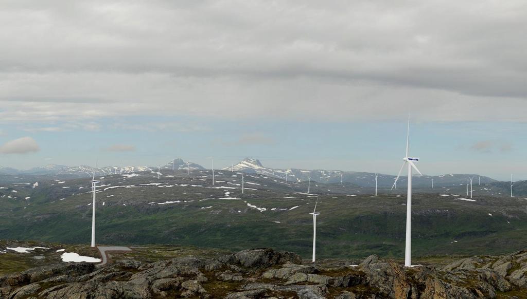 Eolus Vind Norge AS Øyfjellet vindkraftverk, Vefsn kommune, Nordland fylke Søknad om endring av konsesjon; Flytting av