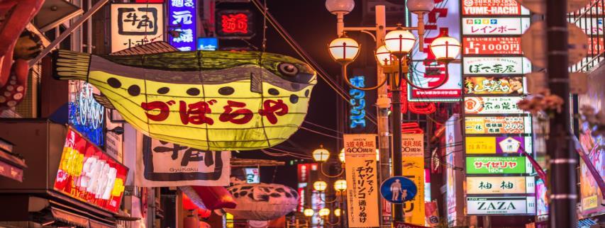 FREDAG Dag 8 KYOTO-OSAKA Frokost på hotellet. Utsjekk( 14.00, hvis mulig) Egentid. Lunsj på egenhånd. 14:00 Oppmøte i resepsjonen. Avreise til Osaka.