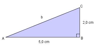 Pytagoras setning kan brukes for å finne en ukjent side i en rettvinket trekant når to