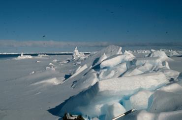 Framstredet er dominert av havis som blir eksportert fra Polhavet og driver mot sør, i tillegg til kalvet is fra breer.
