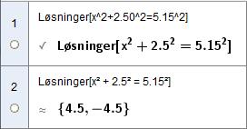 AB 8,0 Lengden AB er 8,0 dm..4.