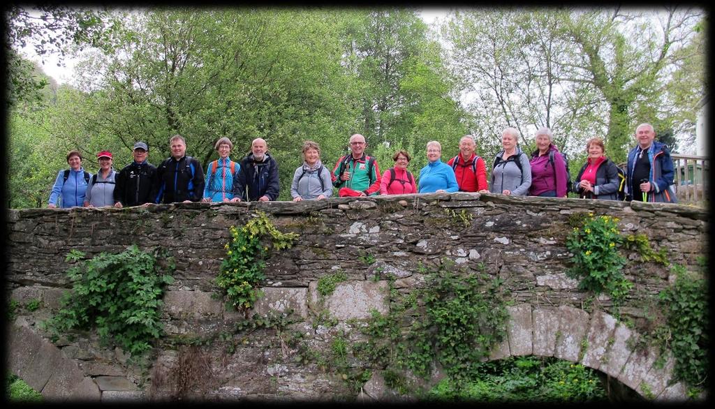 Pilegrimsvandring frå Sarria til Santiago de Compostela april 2017 Denne flotte gjengen frå Stord og Sveio var med då arrangerte pilegrimsvandring i vår.