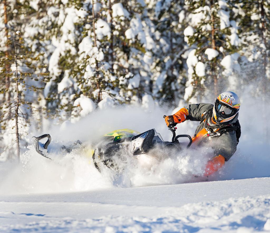 BOONDOCKER En god snøscooter for dyp snø er som en forlengelse av din egen kropp.