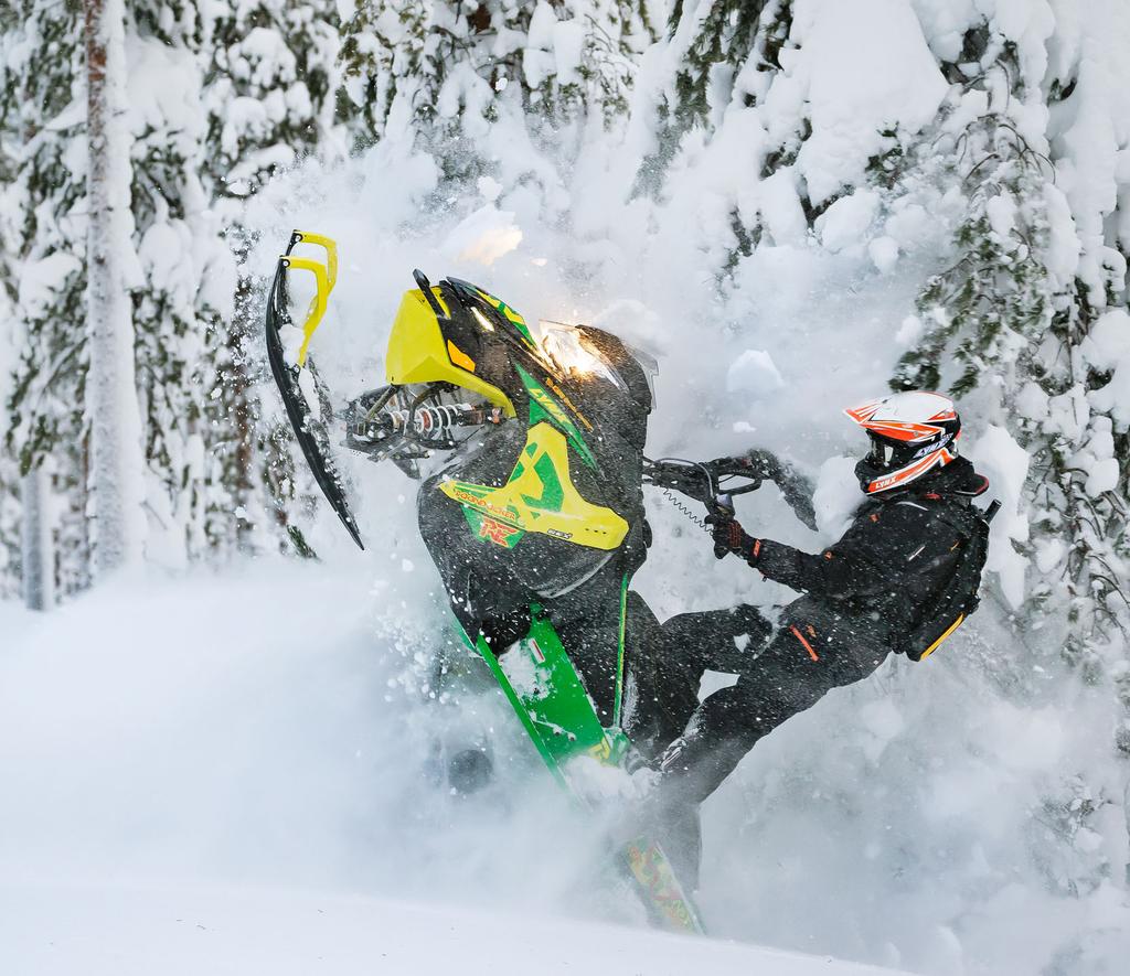 BOONDOCKER RE BoonDocker RE er en rendyrket skandinavisk sportssnøscooter.