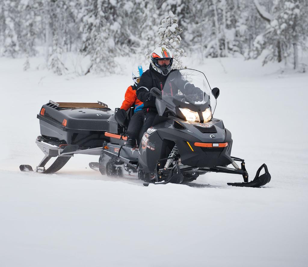 Snøscooterkjøring betyr frihet, og den ekte frihetsfølelsen kommer når du vet at du kjører en snøscooter som ikke setter noen grenser for deg.