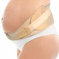 RYGGORTOSER Graviditetsbelte Happymammy Anatomisk graviditetsbelte som kan tilpasses de ulike stadiene under graviditeten. Beltet løfter opp magen for å minske følelsen av tyngde i bekkenområdet.