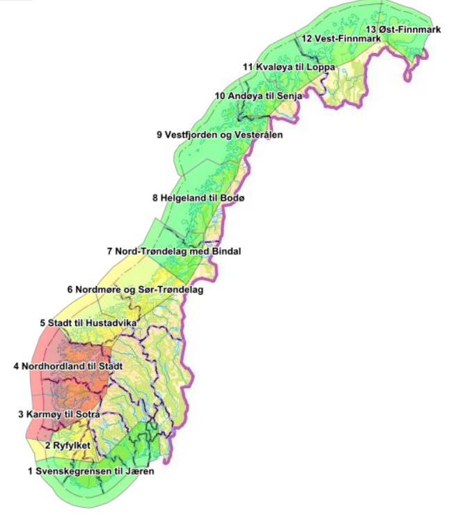 Akvakultur i Norge - Reguleringer Trafikklyssystemet Produksjonsområdeforskriften Bærekraftsindikator: Lakselus
