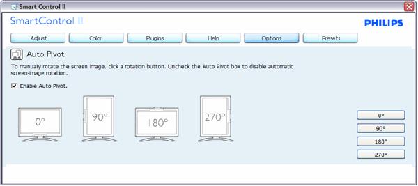 SmartControl Help (Hjelp) > User Manual (Bruksanvisning) - Er kun aktiv når du velger User Manual (Bruksanvisning) fra rullegardinmenyen Help (Hjelp).