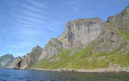 Natur: Klippekyst ved Hermannsdalen (LO 110, klasse 5) Fiske/tettsted: Reine (LO 2217, klasse5) KS GTG-16 Kystslettas åpne viker og klippekyst. KS-GTG-11 Kystslette med høyt infrastrukturpreg.