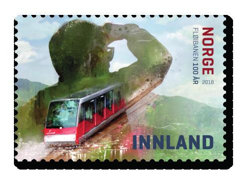 Inland (NOK 14,00) x 2 Rollen à 100 Briefmarken Inland: 1 080 000 je Briefmarke Offset bei